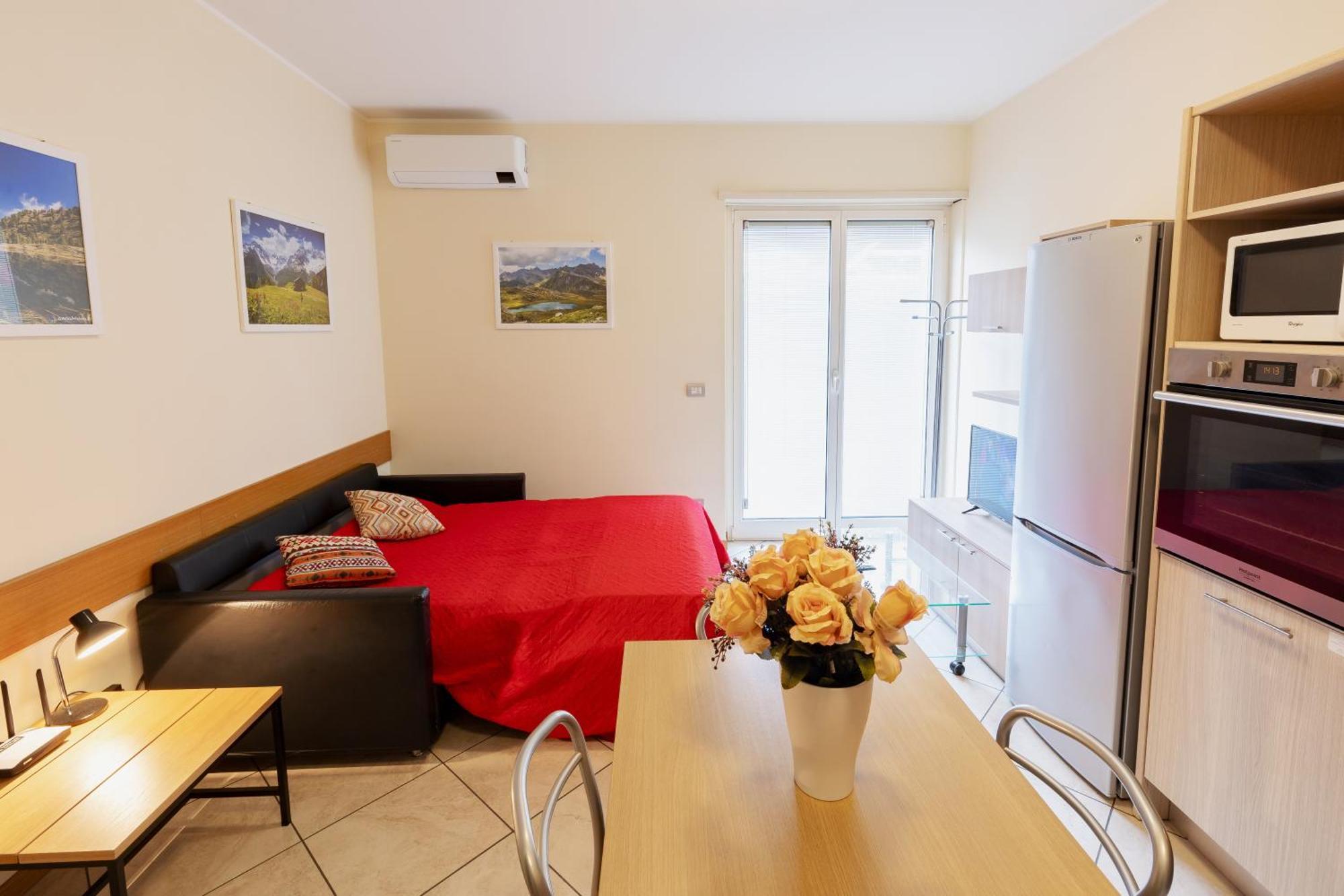 Apartmán Residenza Il Castello Sondrio Pokoj fotografie