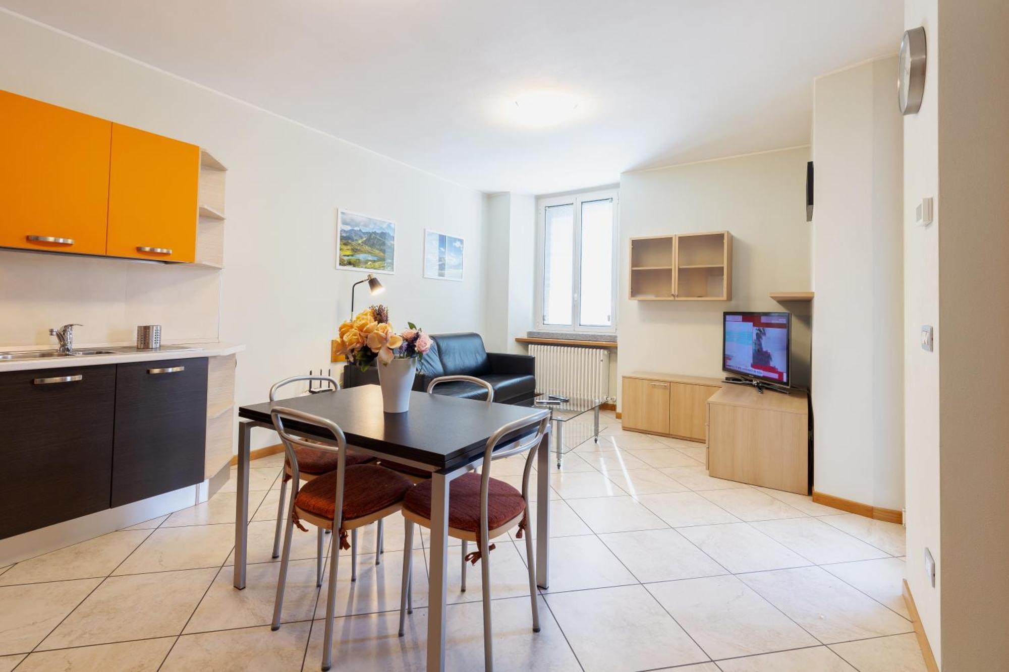 Apartmán Residenza Il Castello Sondrio Pokoj fotografie